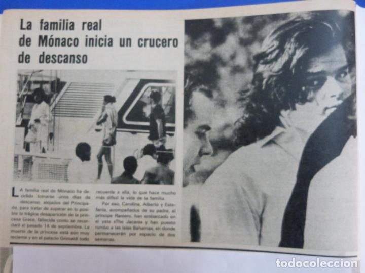 Coleccionismo de Revistas y Peri&oacute;dicos: RECORTE REPORTAJE CLIPPING DE FAMILIA REAL DE M&Oacute;NACO CRUCERO REVISTA SEMANA N&ordm; 2229 P&Aacute;G 6 L40