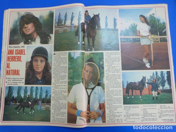 Coleccionismo de Revistas y Peri&oacute;dicos: RECORTE REPORTAJE CLIPPING DE A ISABEL HERRERO MISS ESPA&Ntilde;A 1982 REVISTA SEMANA N&ordm; 2229.P&Aacute;G 52-53 L40