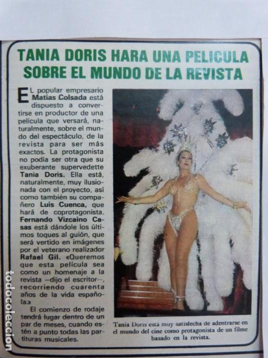 Coleccionismo de Revistas y Peri&oacute;dicos: RECORTE REPORTAJE CLIPPING DE TANIA DORIS REVISTA SEMANA N&ordm; 2230 P&Aacute;G 69 L48