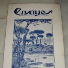 Coleccionismo de Revistas y Periódicos: ENSAYOS. REVISTA MENSUAL ILUSTRADA. PUERTO DE SANTA MARÍA - JULIO DE 1928. Lote 139953118