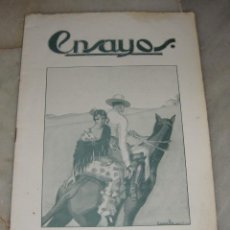 Coleccionismo de Revistas y Periódicos: ENSAYOS. REVISTA MENSUAL ILUSTRADA. PUERTO DE SANTA MARÍA - NOVIEMBRE DE 1928. Lote 139955298