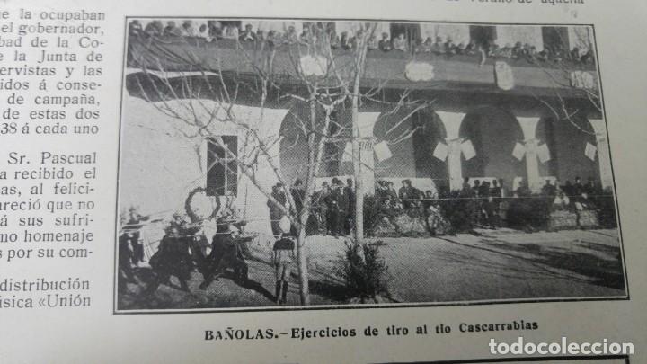 Collezionismo di Riviste e Giornali: BA&Ntilde;OLAS BANYOLES SEMINARIO DE NTRA SE&Ntilde;ORA DEL COLELL EJERCICIOS DE TIRO AL TIO CASCARRABIAS 1910