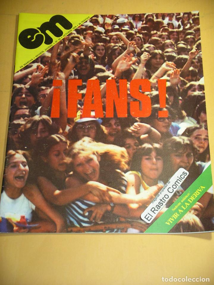 Coleccionismo de Revistas y Peri&oacute;dicos: En marcha n&ordm; 53, &iexcl;Fans!, Amazonas, Miguel Rios, edita Instituto HMA H M A, a&ntilde;o 1980, ercom