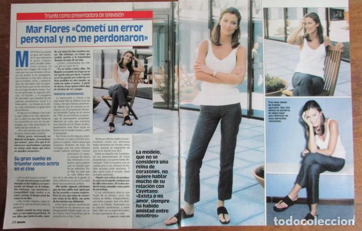 Coleccionismo de Revistas y Peri&oacute;dicos: RECORTE REVISTA SEMANA N&ordm; 3054 1998 MAR FLORES