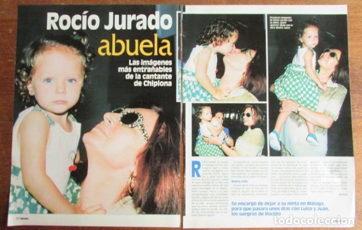 Coleccionismo de Revistas y Peri&oacute;dicos: RECORTE REVISTA SEMANA N&ordm; 3054 1998 ROCIO JURADO ABUELA. ORTEGA CANO