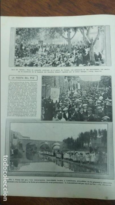 Collection Magazines and Newspapers: RODA BARCELONA FIESTA DEL PEZ RIO TER HOJA REVISTA A&Ntilde;O 1913