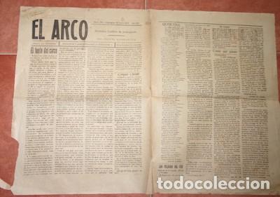 Coleccionismo de revistas y peri&oacute;dicos: EL ARCO, PERI&Oacute;DICO CAT&Oacute;LICO DE PROPAGANDA, CARTAGENA 1919