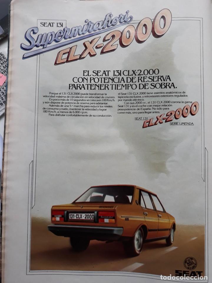 Coleccionismo de revistas y peri&oacute;dicos: ANUNCIO seat 131 supermirafiori clx 2000