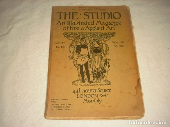 Coleccionismo de Revistas y Peri&oacute;dicos: THE STUDIO MAGAZINE , VOL. 50 N&ordm; 209 .15 AOUT 1910.