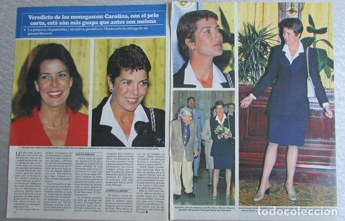 Coleccionismo de Revistas y Peri&oacute;dicos: RECORTE REVISTA SEMANA 2984 1997 CAROLINA DE MONACO
