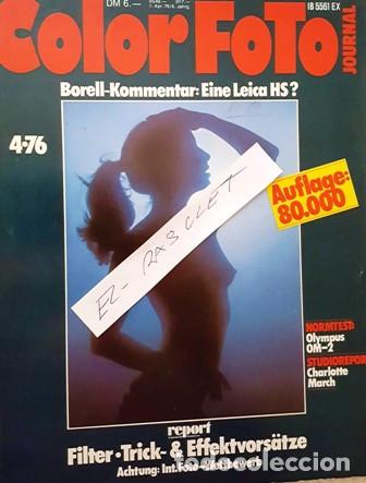 Sammeln von Zeitschriften und Zeitungen: REVISTA COLOR  FOTO  - ESPECIALISTA EN  FOTOGRAFIA -
