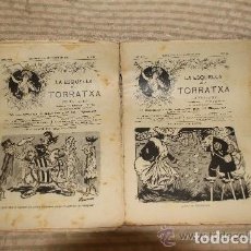 Coleccionismo de Revistas y Periódicos: 2340- LA ESQUELLA DE LA TORRATXA. PERIODICO SATIRICO. EDIT LIBRERIA ESPAÑOLA. 1903. 55 NUMEROS.