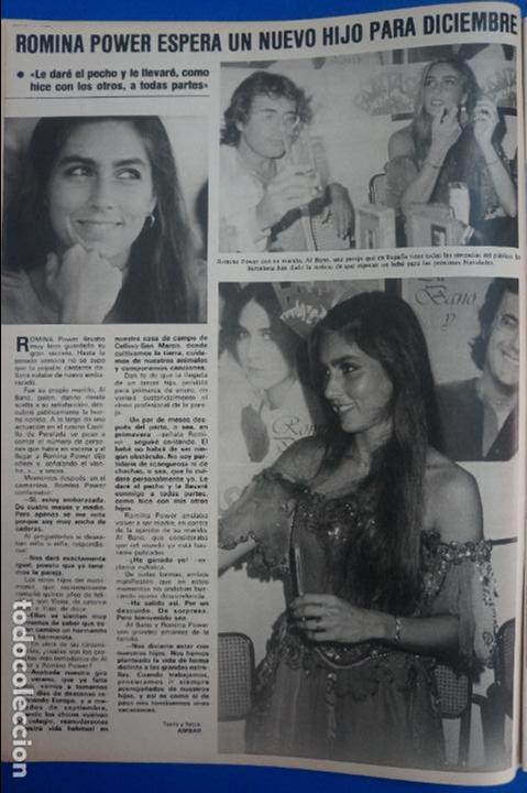 Coleccionismo de Revistas y Peri&oacute;dicos: RECORTE REPORTAJE CLIPPING DE ROMINA POWER Y AL BANO REVISTA SEMANA N&ordm; 2376 P&Aacute;G 18 L64