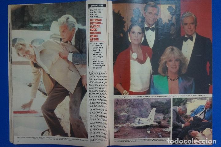 Coleccionismo de Revistas y Peri&oacute;dicos: RECORTE REPORTAJE CLIPPING DE ROCK HUDSON DINASTIA REVISTA SEMANA N&ordm; 2376 P&Aacute;G 48-51 L64