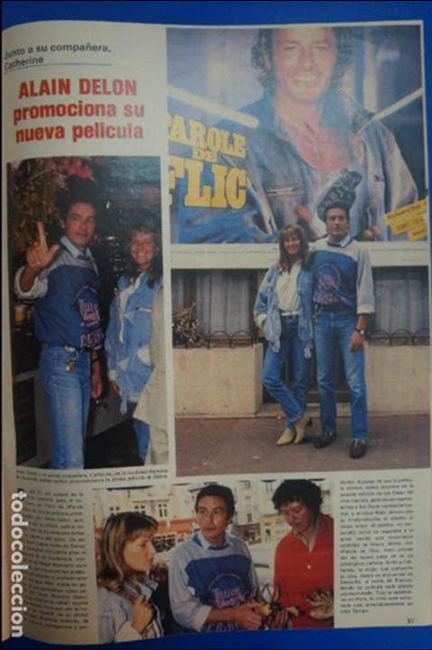 Coleccionismo de Revistas y Peri&oacute;dicos: RECORTE REPORTAJE CLIPPING DE ALAIN DELON REVISTA SEMANA N&ordm; 2376 P&Aacute;G 81 L64