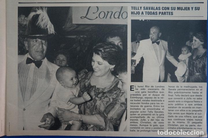 Coleccionismo de Revistas y Peri&oacute;dicos: RECORTE REPORTAJE CLIPPING DE TELLY SAVALAS REVISTA SEMANA N&ordm; 2374 P&Aacute;G 17 L44
