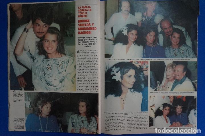 Colecionismo de Revistas e Jornais: RECORTE REPORTAJE CLIPPING DE BROOKE SHIELDS MOHAMMED KASHOGI REVISTA SEMANA N&ordm; 2374 P&Aacute;G 70-71 L44