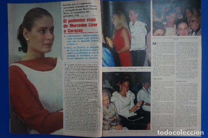 Coleccionismo de Revistas y Peri&oacute;dicos: RECORTE REPORTAJE CLIPPING DE MERCEDES LICER GONZALO DE BORBON REVISTA SEMANA N&ordm; 2369 P&Aacute;G 8-15 L44