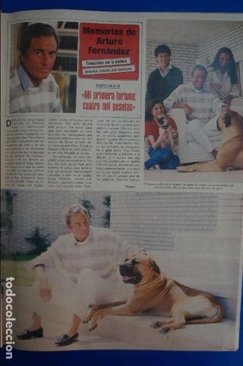 Coleccionismo de Revistas y Peri&oacute;dicos: RECORTE REPORTAJE CLIPPING MEMORIAS ARTURO FERNANDEZ CAPITULO II REVISTA SEMANA N&ordm; 2369 P&Aacute;G 97-100