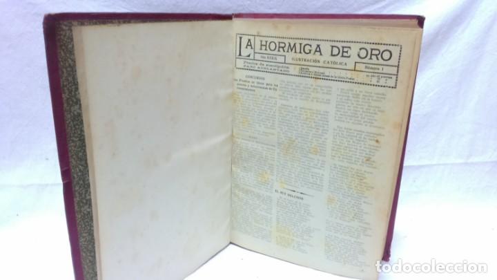 Coleccionismo de revistas y peri&oacute;dicos: LA HORMIGA DE ORO. ILUSTRACI&Oacute;N CAT&Oacute;LICA. A&Ntilde;OS 1939 Y 40. 104 N&Uacute;MEROS EN 1 VOLUMEN.