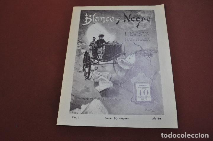 Coleccionismo de Revistas y Peri&oacute;dicos: blanco y negro revista ilustrada n&uacute;mero 1 a&ntilde;o 1891 - ARP1