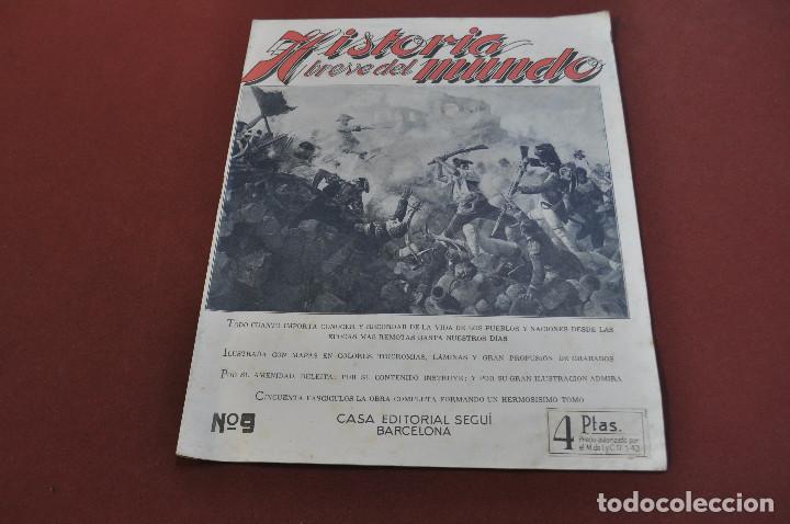 Coleccionismo de Revistas y Peri&oacute;dicos: Historia breve del mundo n&uacute;mero 9 - Heroica defensa de gerona -casa editorial Segu&iacute; Barcelona - ARP1