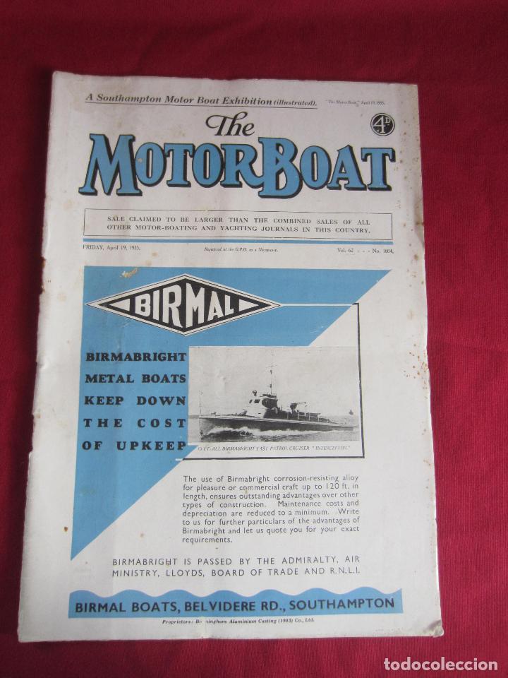 Coleccionismo de Revistas y Peri&oacute;dicos: 16 REVISTA THE MOTOR BOAT