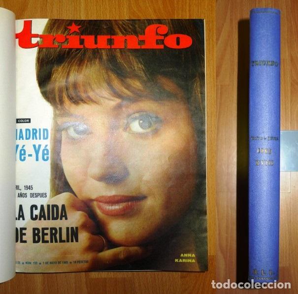 Sammeln von Zeitschriften und Zeitungen: TRIUNFO : Semanario Gr&aacute;fico.[XVII ; Marzo - abril 1965] / Director Jos&eacute; &Aacute;ngel Ezcurra