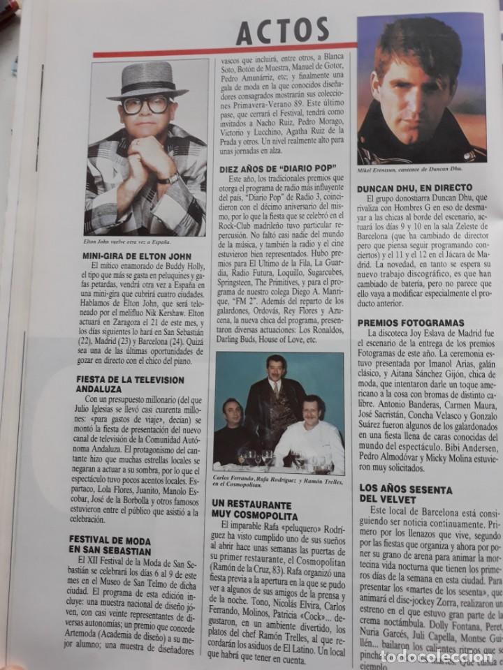Coleccionismo de revistas y peri&oacute;dicos: mikel erentxun elton john