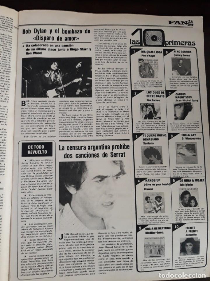 Coleccionismo de Revistas y Peri&oacute;dicos: BOB DYLAN JOAN MANUEL SERRAT JEANETTE