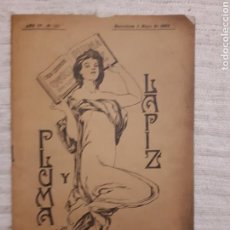 Coleccionismo de Revistas y Periódicos: REVISTA PLUMA Y LÁPIZ N° 131 MAYO 1903 AÑO IV. Lote 141344526