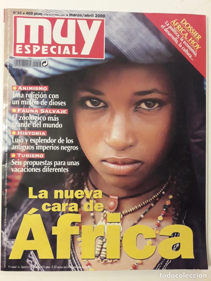 Coleccionismo de Revistas y Peri&oacute;dicos: LA NUEVA CARA DE AFRICA. MUY ESPECIAL N&ordm;46 HISTORIA,PREHISTORIA,CULTURA,RELIGIONES ANIMISTAS,FAUNA,