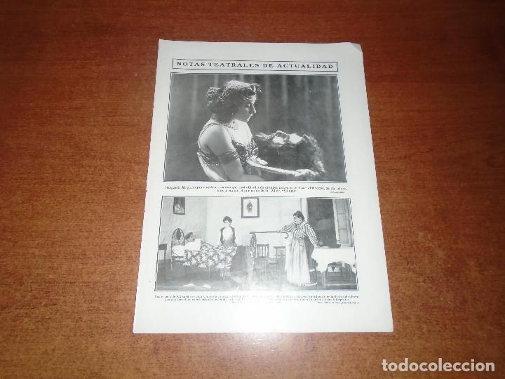 Collezionismo di Riviste e Giornali: RETAL 1910: MARGARITA XIRG&Uacute; EN BARCELONA. TEATRO LARA. EXPOSICI&Oacute;N EN CASA SANGR&Aacute; BARCELONA