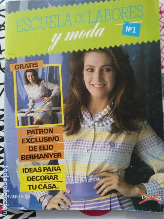 Collectionnisme de Revues et Journaux: escuela de labores y moda n&ordm; 1 - patron de moda de elio berhanyer