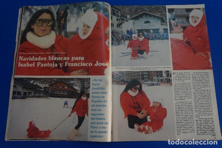 Coleccionismo de Revistas y Peri&oacute;dicos: RECORTE REPORTAJE CLIPPING ISABEL PANTOJA FRANCISCO JOSE NAVIDADES REVISTA SEMANA N&ordm; 2395 P&Aacute;G 12-15