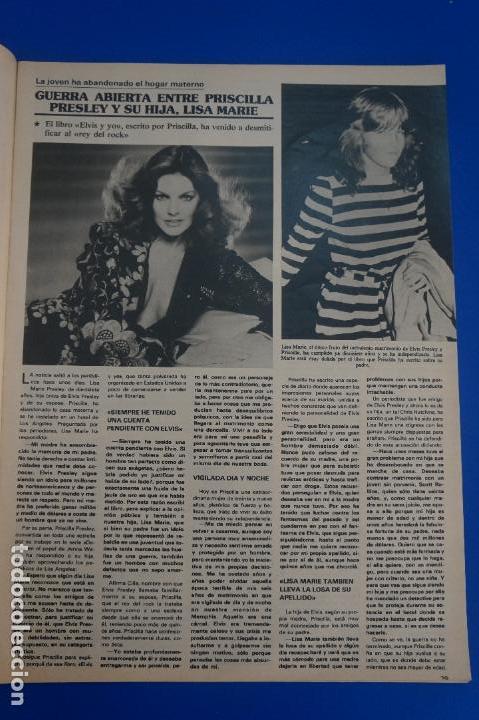 Coleccionismo de Revistas y Peri&oacute;dicos: RECORTE REPORTAJE CLIPPING DE PRISCILA PRESLEY Y LISA MARIE REVISTA SEMANA N&ordm; 2395 P&Aacute;G 29