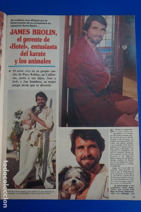 Coleccionismo de Revistas y Peri&oacute;dicos: RECORTE REPORTAJE CLIPPING DE JAMES BROLIN REVISTA SEMANA N&ordm; 2395 P&Aacute;G 43-45