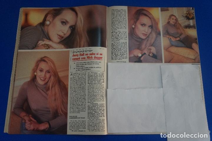 Coleccionismo de Revistas y Peri&oacute;dicos: RECORTE REPORTAJE CLIPPING DE JERRY HALL MICK JAGGER REVISTA SEMANA N&ordm; 2395 P&Aacute;G 54-55
