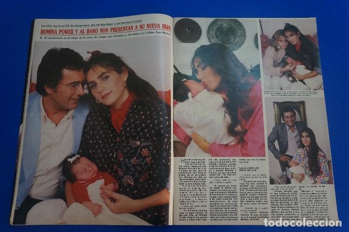 Coleccionismo de Revistas y Peri&oacute;dicos: RECORTE REPORTAJE CLIPPING ROMINA POWER Y AL BANO HIJA CRISTEL REVISTA SEMANA N&ordm; 2396 P&Aacute;G 14-18