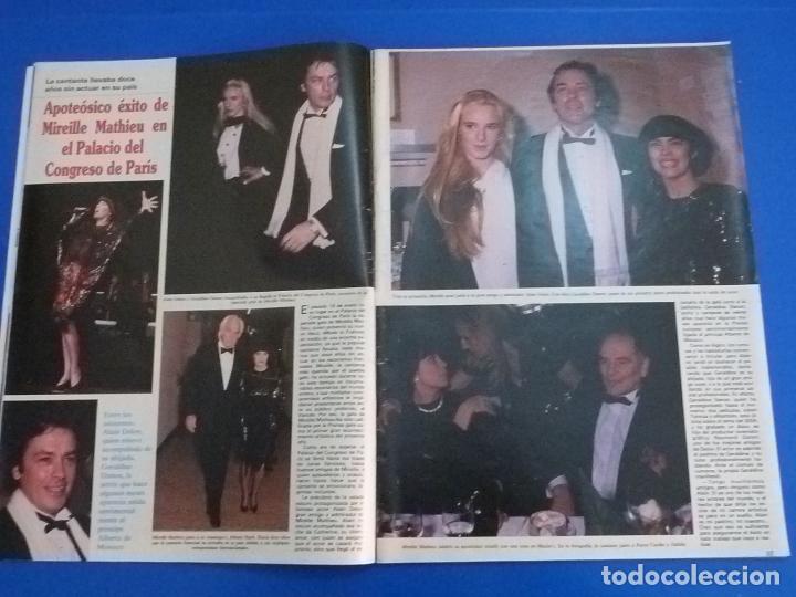 Coleccionismo de Revistas y Peri&oacute;dicos: RECORTE REPORTAJE CLIPPING DE MIREILLE MATHIEU REVISTA SEMANA N&ordm; 2398 P&Aacute;G 16-17