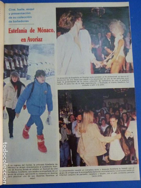 Coleccionismo de Revistas y Peri&oacute;dicos: RECORTE REPORTAJE CLIPPING DE ESTEFANIA DE MONACO REVISTA SEMANA N&ordm; 2398 P&Aacute;G 35
