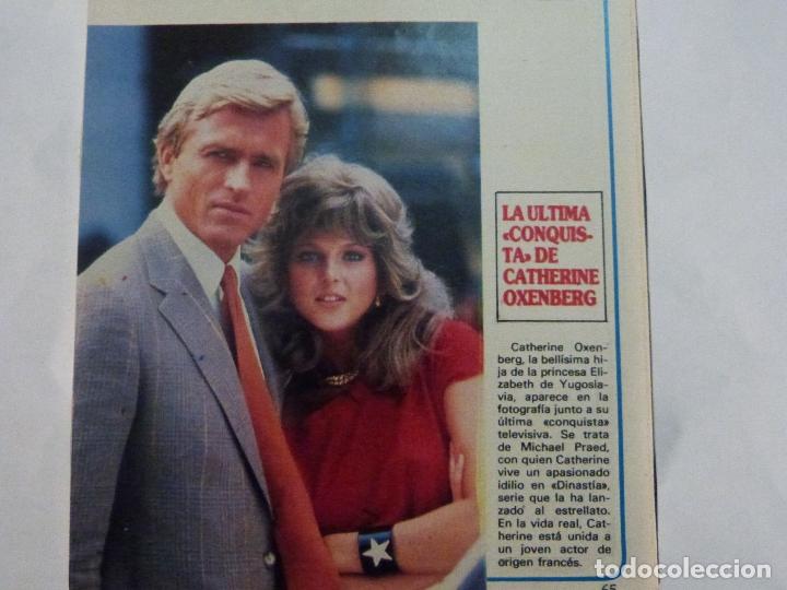 Coleccionismo de Revistas y Peri&oacute;dicos: RECORTE REPORTAJE CLIPPING DE CATHERINE OXENBERG REVISTA SEMANA N&ordm; 2398 P&Aacute;G 65