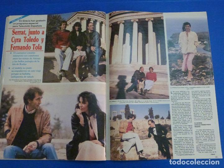 Coleccionismo de Revistas y Peri&oacute;dicos: RECORTE REPORTAJE CLIPPING SERRAT CYRA TOLEDO FERNANDO TOLA REVISTA SEMANA N&ordm; 2398 P&Aacute;G 84-87