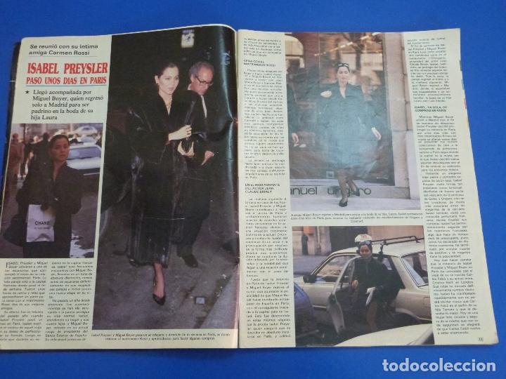 Coleccionismo de Revistas y Peri&oacute;dicos: RECORTE REPORTAJE CLIPPING DE ISABEL PREYSLER REVISTA SEMANA N&ordm; 2406 P&Aacute;G 10-11 L50