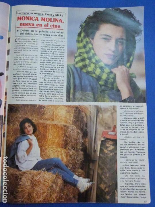 Coleccionismo de Revistas y Peri&oacute;dicos: RECORTE REPORTAJE CLIPPING DE MONICA MOLINA LA MITAD DEL CIELO REVISTA SEMANA N&ordm; 2406 P&Aacute;G 67-69 L50
