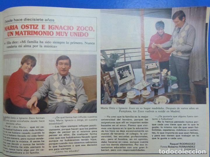 Coleccionismo de Revistas y Peri&oacute;dicos: RECORTE REPORTAJE CLIPPING DE MARIA OSTIZ E IGNACIO ZOCO REVISTA SEMANA N&ordm; 2407 P&Aacute;G 95 L63