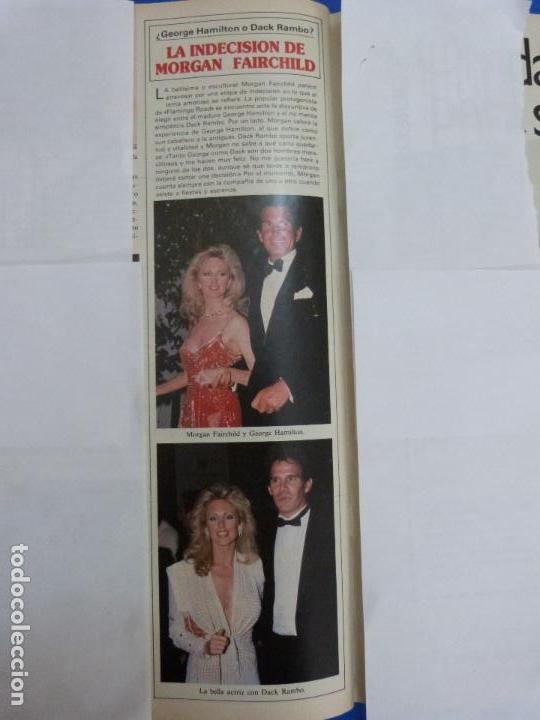 Coleccionismo de Revistas y Peri&oacute;dicos: RECORTE REPORTAJE CLIPPING DE MORGAN FAIRCHILD GEORGE HAMILTON REVISTA SEMANA N&ordm; 2409 P&Aacute;G 134 L63