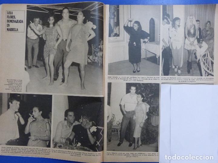 Coleccionismo de Revistas y Peri&oacute;dicos: RECORTE REPORTAJE CLIPPING DE LOLA FLORES MARBELLA REVISTA SEMANA N&ordm; 2430 P&Aacute;G 26-27 L63