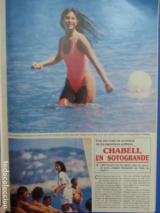 Coleccionismo de Revistas y Peri&oacute;dicos: RECORTE REPORTAJE CLIPPING DE CHABELI SOTOGRANDE REVISTA SEMANA N&ordm; 2430 P&Aacute;G 75-77 L63
