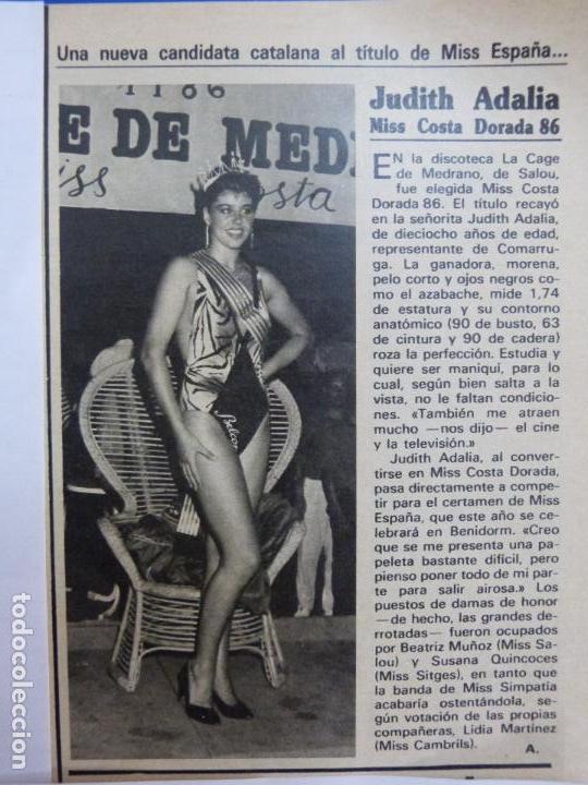 Coleccionismo de Revistas y Peri&oacute;dicos: RECORTE REPORTAJE CLIPPING DE JUDITH ADALIA REVISTA SEMANA N&ordm; 2430 P&Aacute;G 95 L63